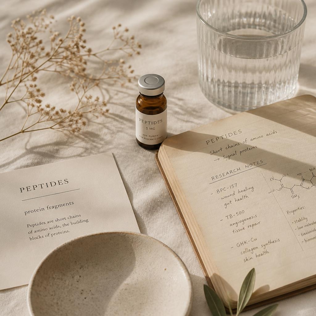Peptides — editorial photography